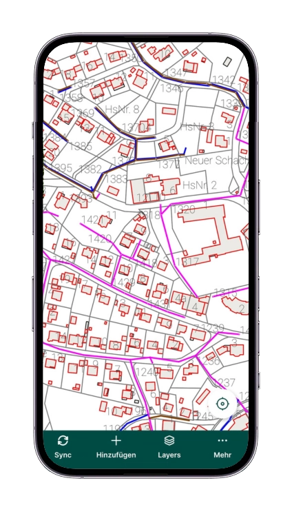 Aichinger Prüfservice mergin-maps-karte