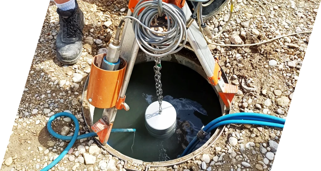 Aichinger Prüfservice Druckprüfung - Kanalschacht